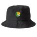 PAL Camp Hats - Color Logo, a Black Printed Bucket Hat