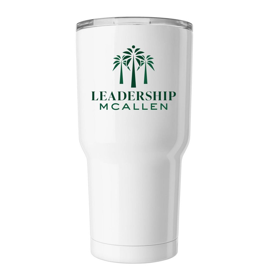 LM Tumbler, a White Insulated Tumbler