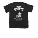 Ninth Annual Ride T-Shirt, a Black Youth Unisex Tee (back-view)