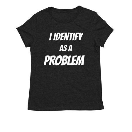 Problem&nbsp;, a Space Black Allmade Eco Triblend Women?s Tee