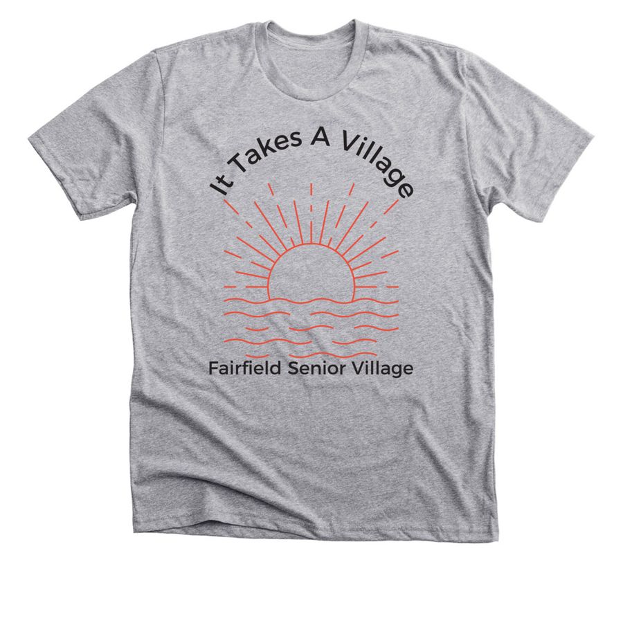 Fairfield Senior Village, a Athletic Heather Premium Unisex Tee