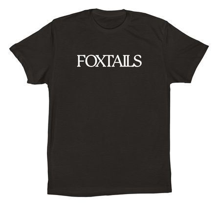 NEW! Full Logo On Back, a Black Premium Cotton Tee