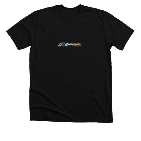 Street Series After Hours&nbsp;, a Solid Black Blend Premium Unisex Tee (back-view)