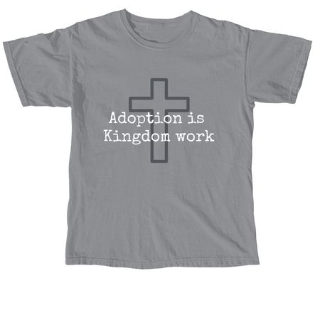 Zuehlke Family Adoption, a Granite Comfort Colors Unisex Tee