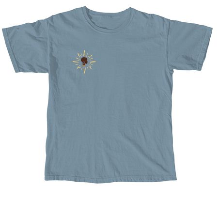 Brighten Futures, a Ice Blue Comfort Colors Unisex Tee