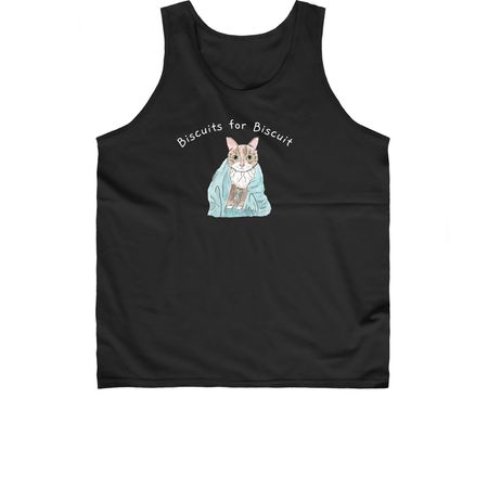 Fundraiser for Biscuit, a Black Classic Unisex Tank Top