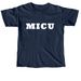 Basic MICU White Letters, a True Navy Comfort Colors Unisex Tee