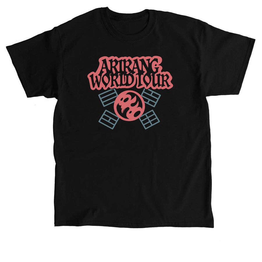 Bts Arirang World Tour Merch, a Black Classic Unisex Tee