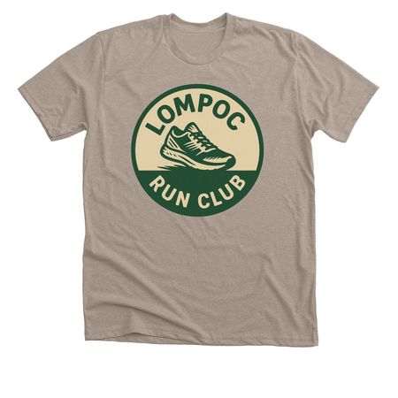Lompoc Run Club, a Heather Stone Premium Unisex Tee