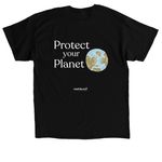 Earth Month!, a Black Classic Unisex Tee (back-view)