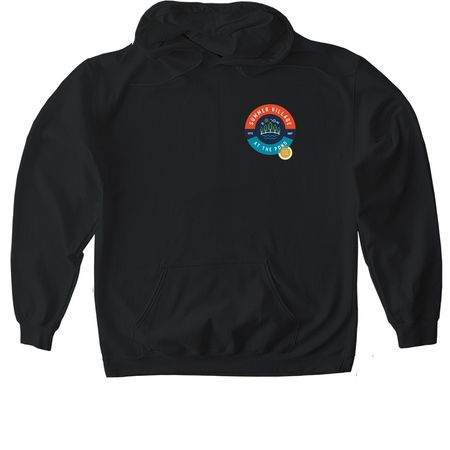 Quarter Zip Hoodie, a Black Gildan Softstyle Pullover Hoodie