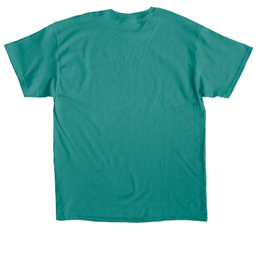 More For Mo | More Pastel, a Jade Dome Classic Unisex Tee (back-view)