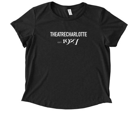 Established 1927, a Space Black Allmade Eco Triblend Women?s Scoop Neck Tee