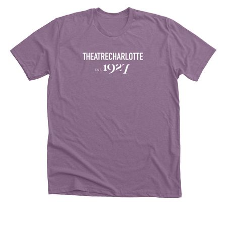 Established 1927, a Heather Purple Premium Unisex Tee