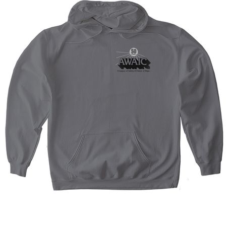 AWAIC 50th Anniversary Limited Edition Items, a Charcoal Gildan Softstyle Pullover Hoodie