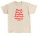 Thank You for Funding Abortion With Us!, a Sand Classic Unisex Tee