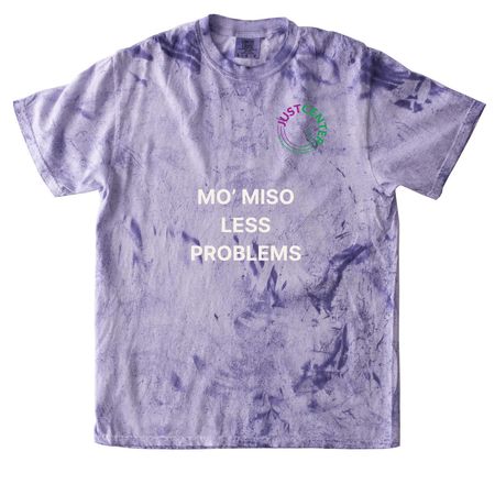 More Miso less Problems, a Amethyst Comfort Colors Colorblast Tee