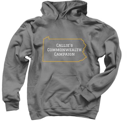 Classic Sweatshirt, a Charcoal Pullover Hoodie