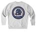 Fall 2026 Collection, a Cool Heather Grey Stanley/Stella Unisex Changer 2.0 Crewneck Sweatshirt (back-view)