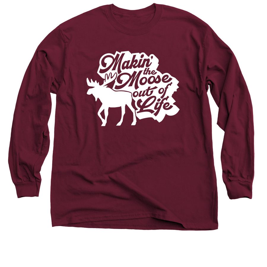 Moose Crossing T-Shirts for Sale