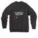Proud to Support You, a Dark Grey Heather Premium Raglan Crewneck Sweatshirt (back-view)