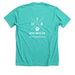 HTX Dog Rescue Shirt Fundraiser, a Heather Sea Green Premium Unisex Tee (back-view)