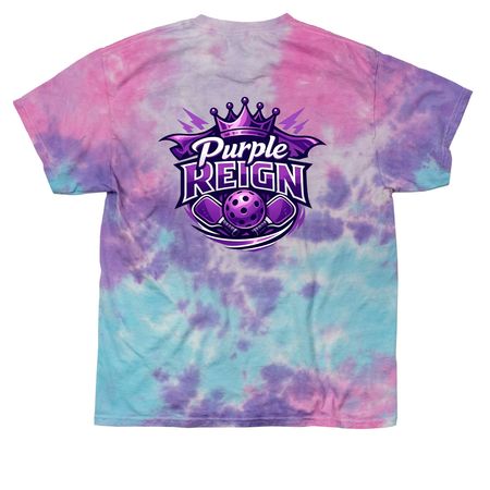 Purple Reign, a Cotton Candy Classic Tie Dye Tee
