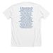 October Awareness Shirts Batch 15, a Solid White Blend Premium Unisex Tee (back-view)