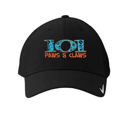 101 Paws and Claws Hats&nbsp;, a Black Printed Nike Dri-FIT Legacy Performance Cap