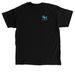 Confidence- on back, a Black Classic Unisex Tee