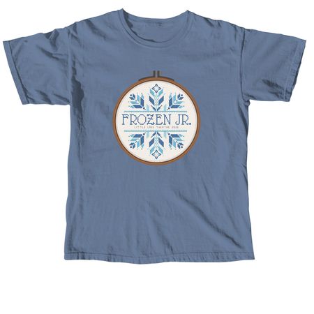 Frozen Jr. Collection, a Blue Jean Comfort Colors Unisex Tee