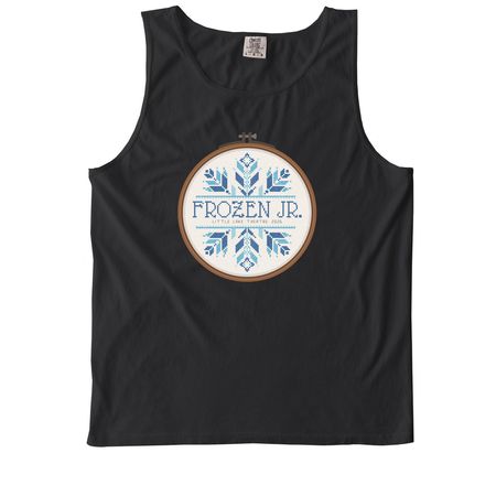 Frozen Jr. Collection, a Black Comfort Colors Tank Top