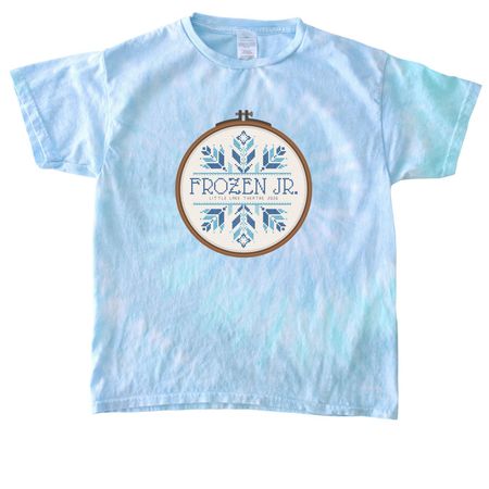 Frozen Jr. Collection, a Lagoon Youth Tie Dye Tee