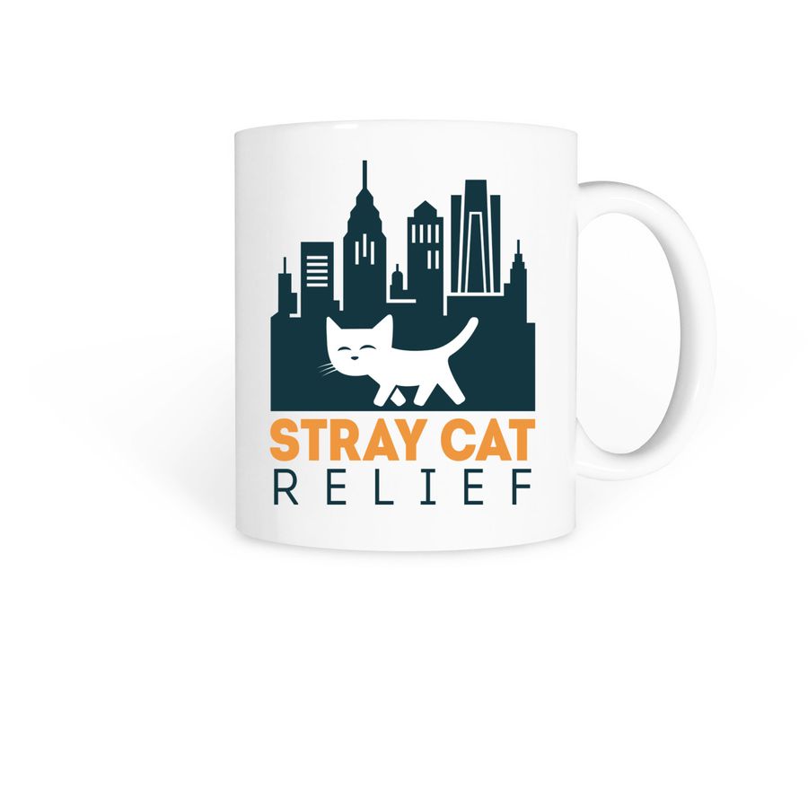 SCR LOGO MUG, a White Coffee Mug