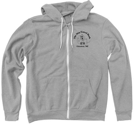Edenton, NC Logo Shirts, a Athletic Heather Zip Up Hoodie
