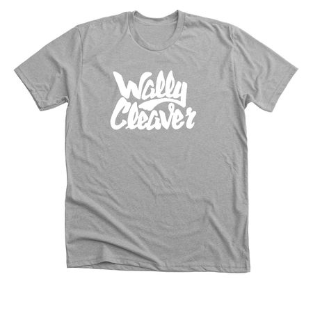 Wally Cleaver Band Merch!, a Athletic Heather Premium Unisex Tee