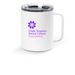 TNBC Foundation Travel Mug, a White Stainless Steel Travel Mug
