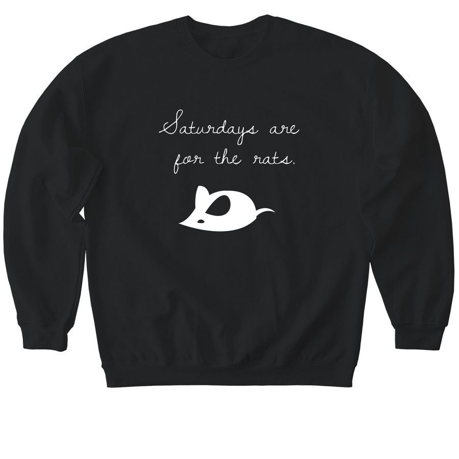 Rat Sweater, a Black Softstyle Crewneck Sweatshirt