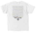 2026 Childhood Cancer Awareness&nbsp;, a White Classic Unisex Tee (back-view)