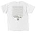 2026 Childhood Cancer Awareness&nbsp;, a White Classic Unisex Tee (back-view)