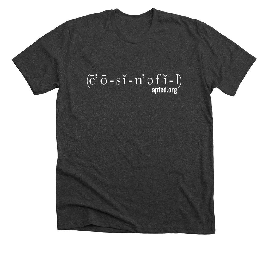 Eosinophil t-shirt, a Dark Grey Heather Premium Unisex Tee