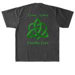 Grams Family Love, a Shadow Heavyweight Garment Dye Tee (back-view)