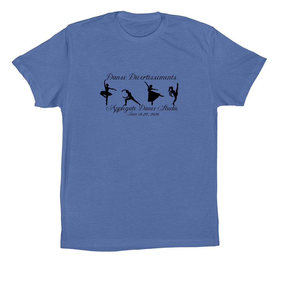 2026 Applegate Performance apparel, a Columbia Blue Premium Cotton Tee