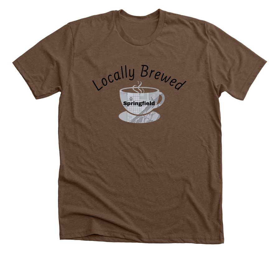 Locally Brewed, a Heather Brown Premium Unisex Tee