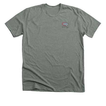 Jetty Perks, a Deep Heather Premium Unisex Tee