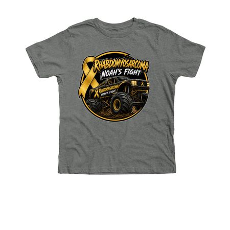 Noah's Fight, a Deep Heather Premium Youth Tee