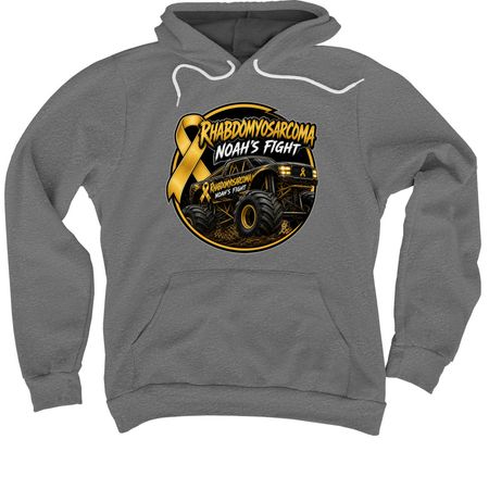 Noah's Fight, a Deep Heather Premium Pullover Hoodie