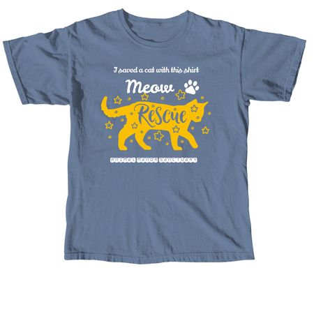 Cat house fundraiser&nbsp;, a Blue Jean Comfort Colors Unisex Tee