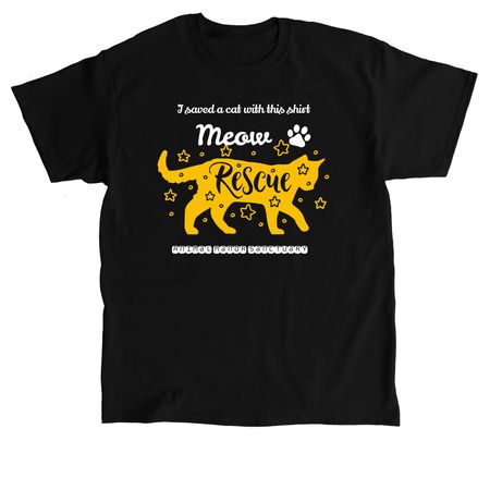 Cat house fundraiser&nbsp;, a Black Classic Unisex Tee