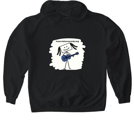 Innervision, a Black Gildan Softstyle Pullover Hoodie
